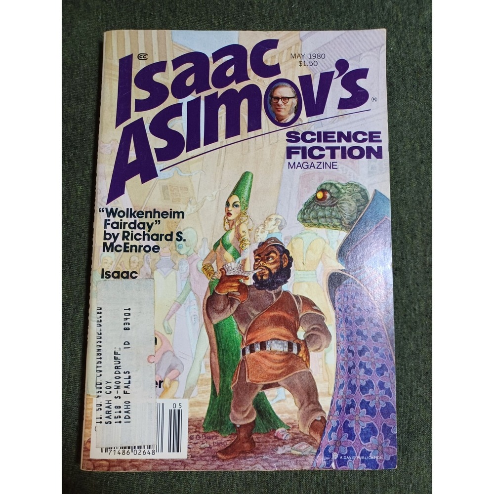Isaac Asimov Science Fiction Magazine May‎ 1980